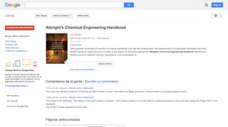 
                            10. Albright's Chemical Engineering Handbook