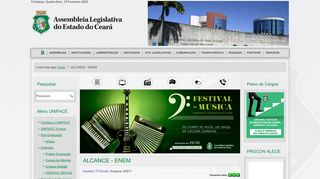 
                            1. ALCANCE - ENEM - Assembléia Legislativa