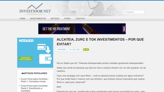 
                            12. Alcateia, Zurc e Tok Investimentos – Por que evitar? - Investidor Net