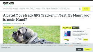 
                            7. Alcatel Movetrack GPS Tracker im Test: Ey Mann, wo is' mein Hund ...