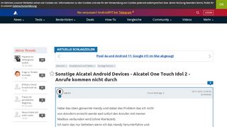 
                            7. Alcatel One Touch Idol 2 - Anrufe kommen nicht durch | AndroidPIT ...