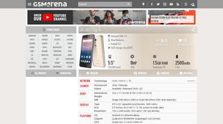 
                            2. alcatel Pop 4+ - Full phone specifications - GSMArena.com