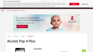 
                            7. Alcatel Pop 4 Plus: características, precio y opiniones - Fichas de ...