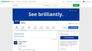 
                            13. Alcon - Easy money | Glassdoor