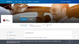 
                            5. ALD Automotive AG - 1 offene Stelle auf jobs.ch