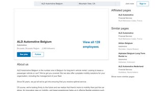 
                            7. ALD Automotive Belgium | LinkedIn