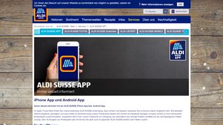 
                            6. ALDI SUISSE AG - ALDI SUISSE APP