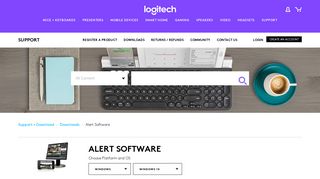 
                            2. Alert Software - Logitech Support