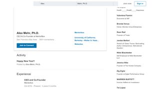 
                            10. Alex Mehr, Ph.D. - CEO and Co-Founder - Mentorbox | LinkedIn