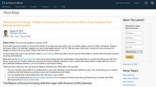 
                            5. Alexa Account Linking: 5 Steps to Seamlessly Link Your Alexa Skill to ...