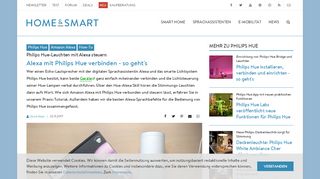 
                            1. Alexa mit Philips Hue verbinden - so geht's - Homeandsmart