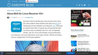 
                            4. Alexa-Skill für Linux-Receiver VU+ - Caschys Blog