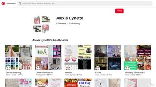 
                            7. Alexis Lynette (alexislynette) on Pinterest