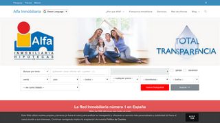 
                            2. Alfa Inmobiliaria | La Red Inmobiliaria número 1 en España