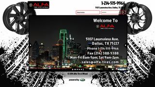 
                            13. Alfa Tire - Login