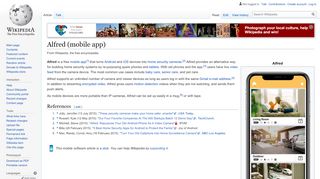 
                            12. Alfred (mobile app) - Wikipedia