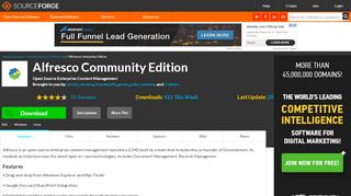 
                            7. Alfresco Community Edition download | SourceForge.net