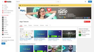 
                            6. Algar Telecom - YouTube