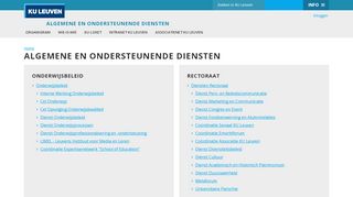 
                            5. Algemene en ondersteunende diensten - KU Leuven