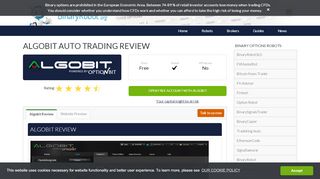 
                            4. Algobit Auto Trading Review | Best Binary Options Software