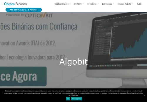 
                            3. Algobit | O sistema automático mais conhecido e Grátis