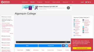 
                            7. Algonquin College - StudyinCanada.com!