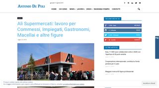 
                            11. Alì Supermercati: lavoro per Commessi, Impiegati, Gastronomi ...