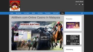 
                            5. Ali88win.com-Online Casino In Malaysia - Malaysia Casino