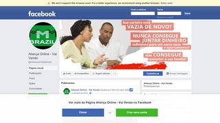 
                            7. Aliança Online - Vai Vendo - Página inicial | Facebook