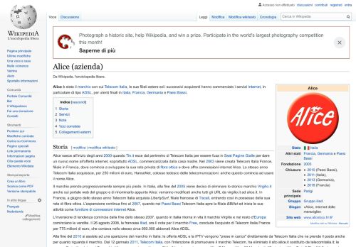 
                            13. Alice (azienda) - Wikipedia