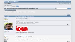
                            12. Alice.it postmaster page ? - Port25 Support Forum