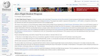 
                            8. Alien Flight Student Program - Wikipedia