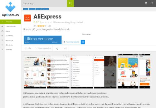 
                            5. AliExpress 7.1.0 per Android - Download in italiano