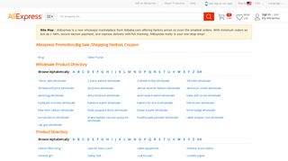 
                            1. Aliexpress.com Site Map