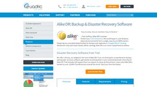 
                            11. Alike DR: Backup & Disaster Recovery Software - Quadric Software