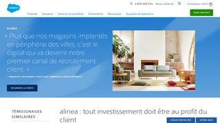 
                            10. Alinéa réconcilie le physique et le digital - Salesforce France
