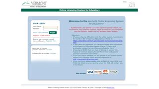 
                            8. ALiS - Online Licensing System for Educators
