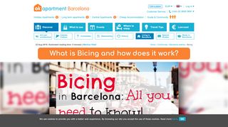 
                            10. All about Bicing - A guide to the bicycle rental scheme in Barcelona