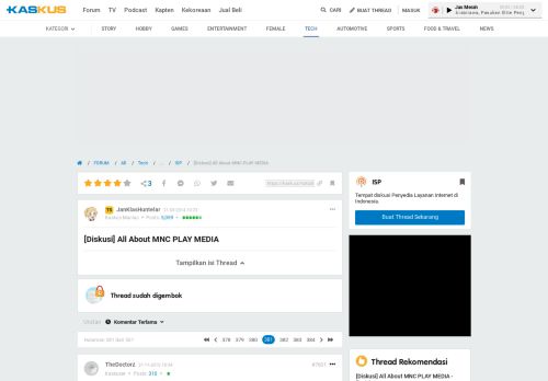 
                            12. All About MNC PLAY MEDIA - Page 381 | KASKUS
