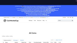 
                            1. All Coins | CoinMarketCap