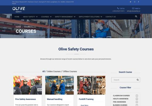 
                            5. All Courses - Olive Safety