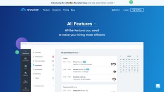 
                            10. All features | Recruitee