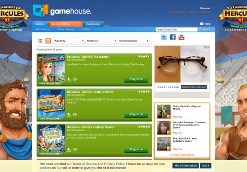 
                            8. All genres Games | GameHouse