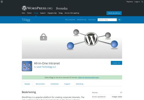 
                            1. All-In-One Intranet | WordPress.org