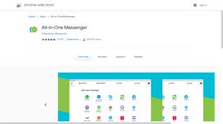 
                            8. All-in-One Messenger - Google Chrome