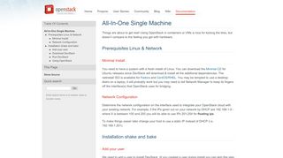 
                            2. All-In-One Single Machine — DevStack documentation
