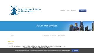 
                            1. All in Personeel Holandia - Ranking Agencji, Oferty pracy, Opinie ...