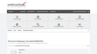 
                            6. All Inclusive Webspace / Euroqbits WARNUNG | Webhosting, Domains ...