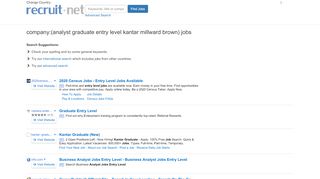 
                            13. All Jobs Analyst Graduate Entry Level Kantar Millward Brown Jobs In ...