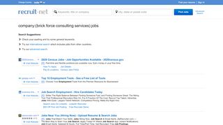 
                            13. All Jobs Brick Force Consulting Services Jobs In India | Recruit.net